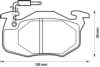 BENDIX 571743B Brake Pad Set, disc brake